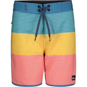 Quiksilver Boys Boardshorts with UPF 50+ Sun Protection, Quick Dry Swim Shorts(Surfsilk Island)
