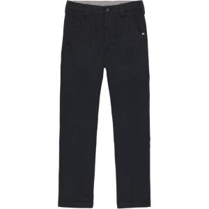 Quiksilver Boys Everyday Union Stretch Chino Pants, Casual Bottoms for Kids, Straight Fit, Black Union, 8