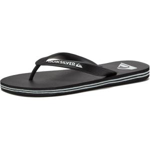Quiksilver Boy’s Flip-Flop Sandal(Black/Black/White)
