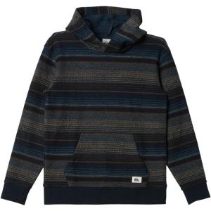 Quiksilver Boy’s Otway Pullover Hoodie Sweatshirt(Midnight Navy Great Otway 234)