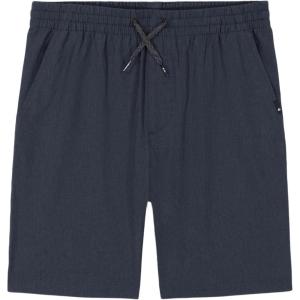 Quiksilver Boys Pull-on Amphibian Hybrid Shorts, Comfort Stretch Fabric, Water Friendly(Black Heather Eddie)