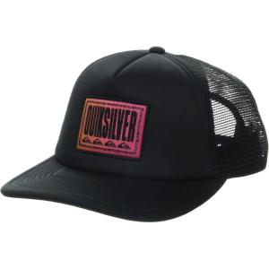 Quiksilver Boys Quiksilver Boy’s Emu Coop Snapback Trucker Hat(Black 241)