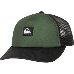Quiksilver Boys Quiksilver Boy’s Emu Coop Snapback Trucker Hat(Spray Camo Taxer Cargo)