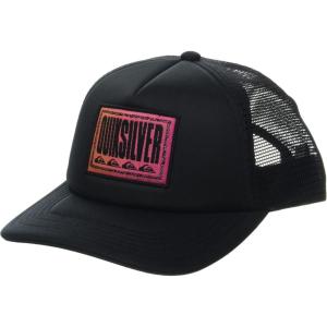 Quiksilver Boys Quiksilver Boy’s Slab Scratch Snapback Trucker Hat Youth(Black 241)