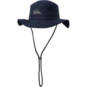 Quiksilver Boys Quiksilver Kid’s Bushmaster Sun Protection Floppy Visor Bucket Hat(India Ink)