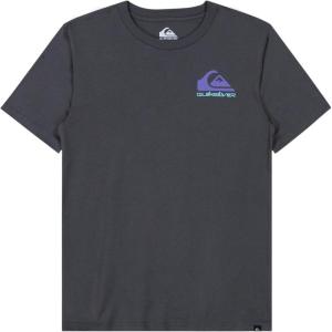 Quiksilver Boys Short Sleeve Logo Graphic T-Shirt, Soft & Comfortable, Regular Fit(Sunrise Bowl)
