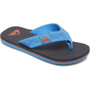 Quiksilver Boy’s Strap Flip-Flop(Blue/Grey/Blue Molokai Stitchy Youth)