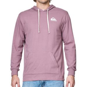 Quiksilver Hoodies for Men, Big and Tall Jersey Pullover Lightweight Sweatshirts for Men, Cotton Casual Hoodie(Grape Shake)