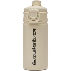Quiksilver Laguna 24oz Tripple Wall Stainless Steel Water Bottle, Reusuable Sports Bottle with Leak-Proof Straw and Spout Lid, Non-Slip Rubber Base, Carrier Handle, 24H Hot & Cold Insulated Tumbler(Snow)