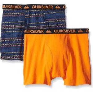 Quiksilver Little Boys’ Ethnic Print Boxer Brief (Pack of 2)(Multi Color)