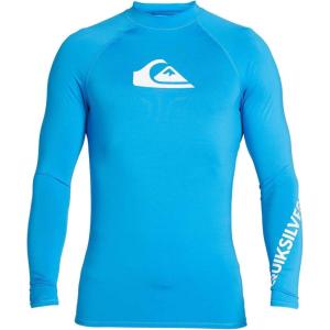 Quiksilver Men’s All Time Long Sleeve UPF 50 Rashguard(Blithe)