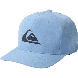 Quiksilver Men’s Amped Up Flexfit Hat(Ashley Blue Heather)