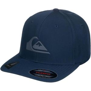 Quiksilver Men’s Amped Up Flexfit Hat(Navy Blazer)