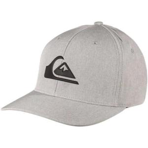 Quiksilver Men’s Amped Up Flexfit Hat(Sleet Gray Heather)
