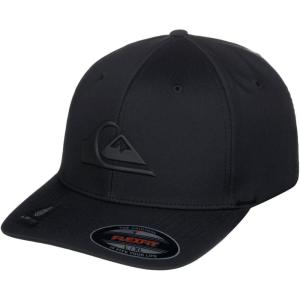 Quiksilver Men’s Amped Up Flexfit Hat(True Black)