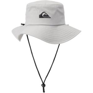 Quiksilver Men’s Bushmaster Sun Protection Floppy Visor Bucket Hat(Sleet)