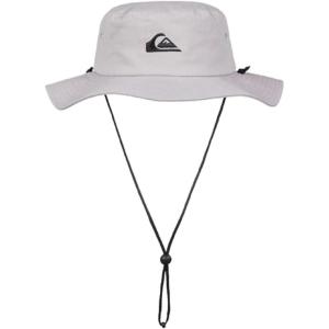 Quiksilver Men’s Bushmaster Sun Protection Floppy Visor Bucket Hat(Steeple Grey)