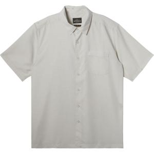 Quiksilver Men’s Centinela 4 Button Up Comfort Fit Pocket Shirt(Silver Birch Centinella)