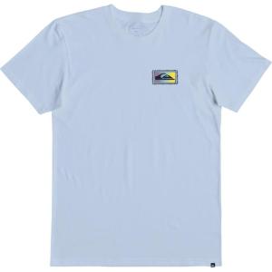 Quiksilver Mens Comp Logo(Blue Grey)