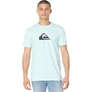 Quiksilver Mens Comp Logo(Blue Tint)