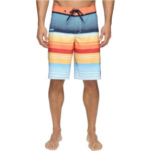 Quiksilver Men’s Everyday Stripe Vee 21 Boardshort(Nasturticm (Mkm6))