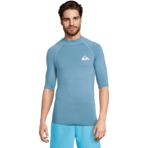 Quiksilver Mens Everyday Upf50 Short Sleeve Rashguard(Niagara)