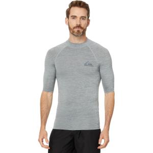 Quiksilver Mens Everyday Upf50 Short Sleeve Rashguard(Quarry)