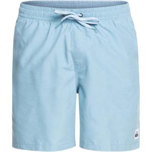 Quiksilver Mens Everyday Volley 17 Volley Swim Trunk Bathing Suit(Airy Blue Heather)