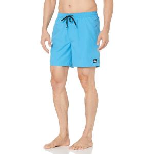 Quiksilver Mens Everyday Volley 17 Volley Swim Trunk Bathing Suit(Blithe)