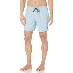 Quiksilver Mens Everyday Volley 17 Volley Swim Trunk Bathing Suit(Clear Sky 234)