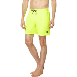 Quiksilver Mens Everyday Volley 17 Volley Swim Trunk Bathing Suit(Safety Yellow)
