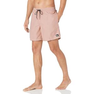 Quiksilver Mens Everyday Volley 17 Volley Swim Trunk Bathing Suit(Soft Pink Everyday Volley 17)
