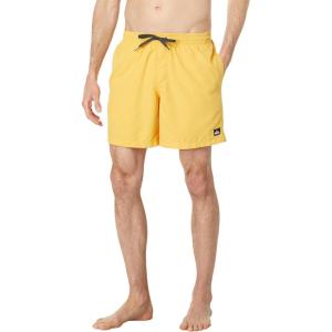 Quiksilver Mens Everyday Volley 17 Volley Swim Trunk Bathing Suit(Yolk Yellow)