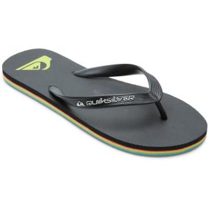 Quiksilver Men’s Flip Flop Sandal(Black 2)