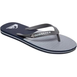 Quiksilver Men’s Flip Flop Sandal(Black Grey Grey Black Xssk)