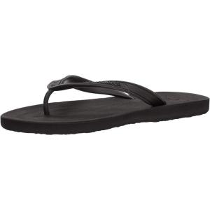 Quiksilver Men’s Haleiwa Flip-Flops(Solid Black)