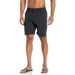 Quiksilver Men’s Harbor Rat Amphibian 20 Walk Shorts(Black)