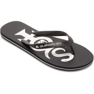 Quiksilver Men’s Molokai Flip Flop Athletic Sandal(Black 6)
