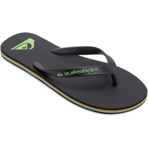 Quiksilver Men’s Molokai Flip Flop Athletic Sandal(Charcoal)