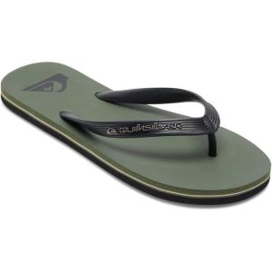 Quiksilver Men’s Molokai Flip Flop Athletic Sandal(Green 1)