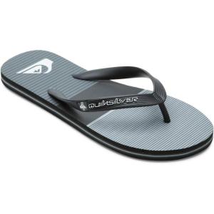 Quiksilver Men’s Molokai Flip Flop Athletic Sandal(Grey 2)