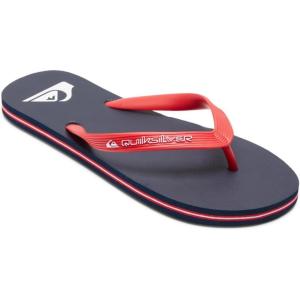 Quiksilver Men’s Molokai Flip Flop Athletic Sandal(Red 1)