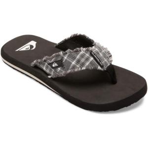 Quiksilver Men’s Monkey Abyss Three-Point Sandal(Black 4)