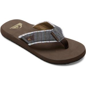 Quiksilver Men’s Monkey Abyss Three-Point Sandal(Brown 3)