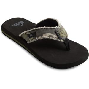 Quiksilver Men’s Monkey Abyss Three-Point Sandal(Green Green Brown Black Xgck)