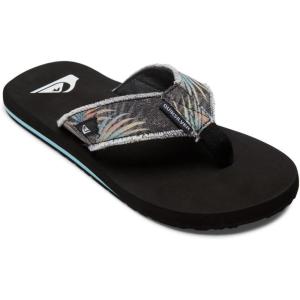 Quiksilver Men’s Monkey Abyss Three-Point Sandal(Grey 1)