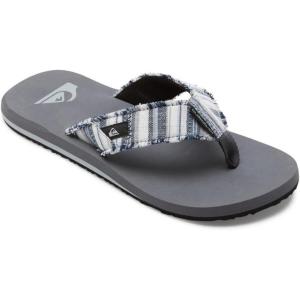 Quiksilver Men’s Monkey Abyss Three-Point Sandal(Grey 5)