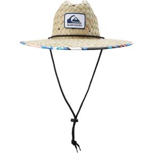 Quiksilver Men’s Outsider Straw Lifegaurd Hat(Antique White)