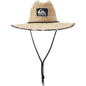 Quiksilver Men’s Outsider Straw Lifegaurd Hat(Green Camo)