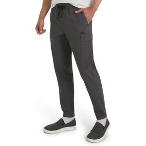 Quiksilver Men’s Regular Fit Active Performance Midweight Cargo Woven Jogger Pants (S-XL)(Iron Gate)